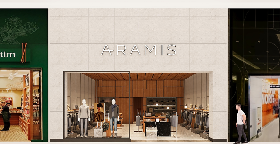Aramis reinaugura Flagship no Center Norte