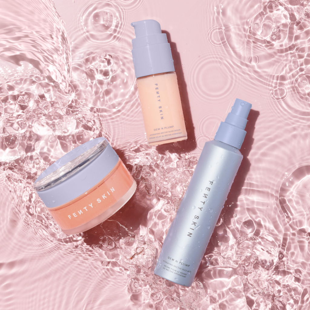 Fenty Skin lança coleção Dew N Plump de hidratação