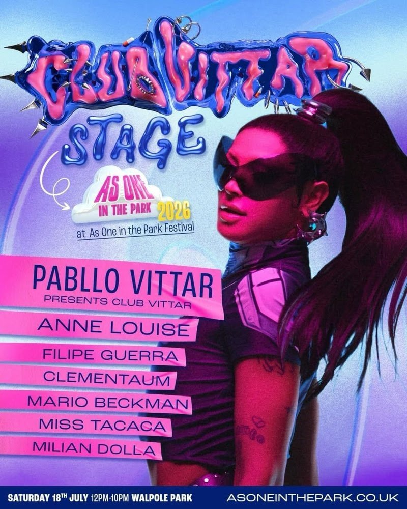 Pabllo Vittar divulga curadoria do As One in The Park Festival em Londres