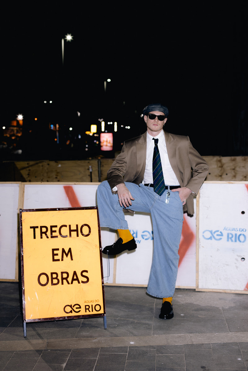 Pedro Novaes aposta em estilo no Rio Fashion Week