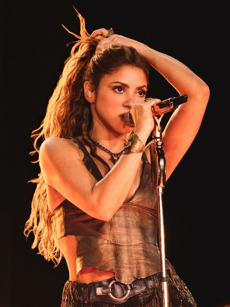 Palco monumental para Shakira no Rio