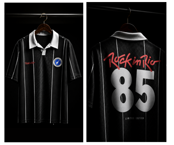 Jersey do Rock in Rio celebra edição histórica