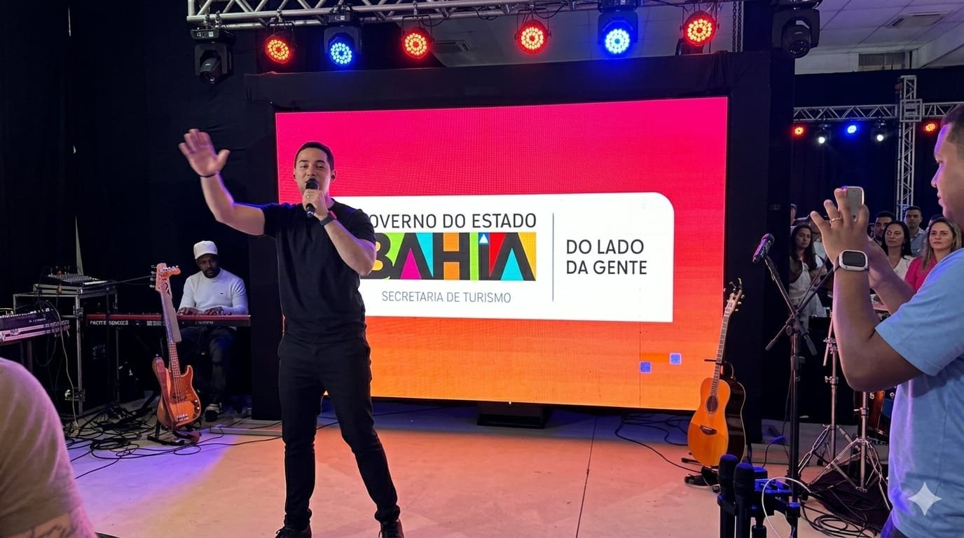 Evento “Despertar” reúne fé, louvor e emoção com apresentação de Eric Carvalho
