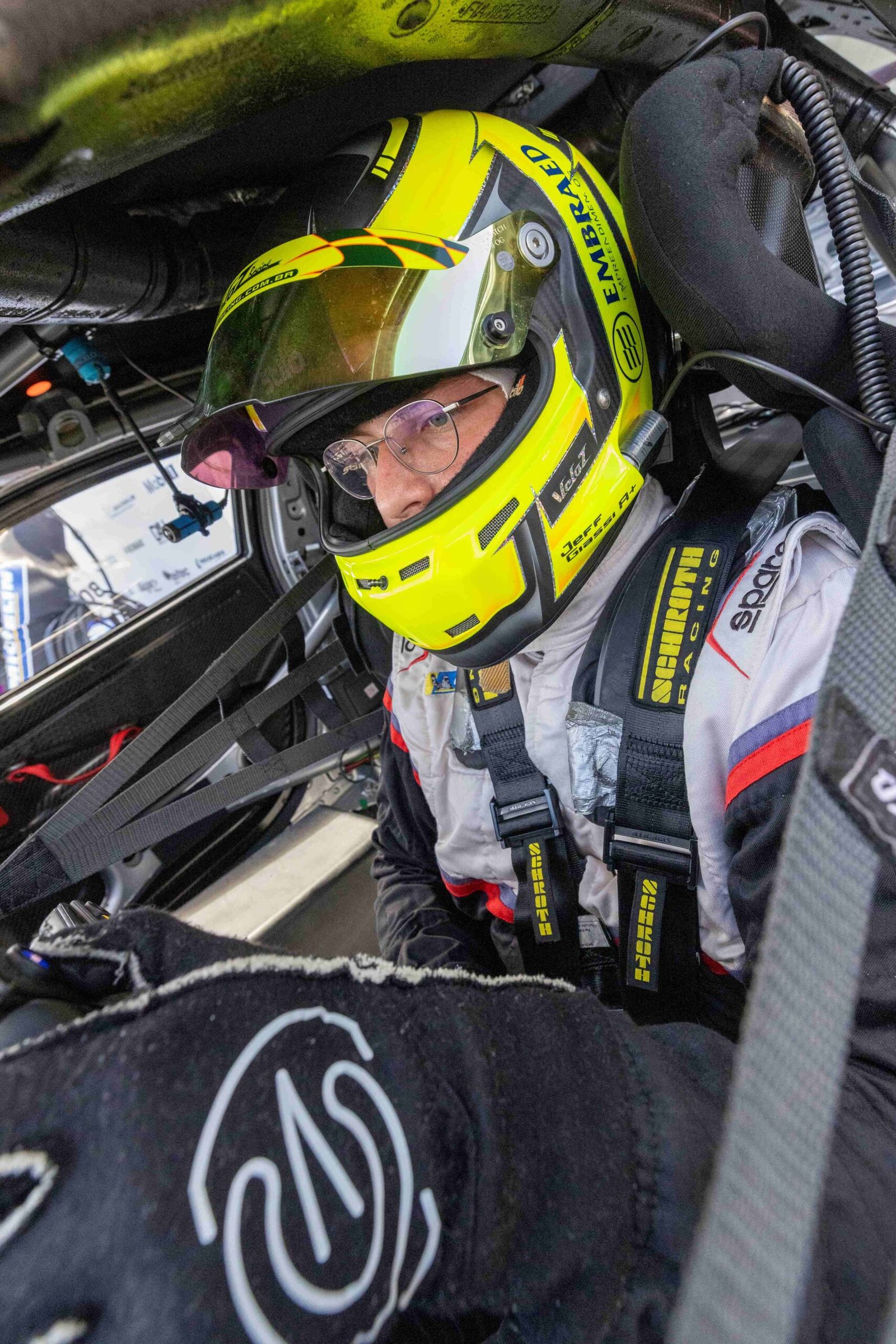 Jeff Giassi corre em Le Mans pela primeira vez
