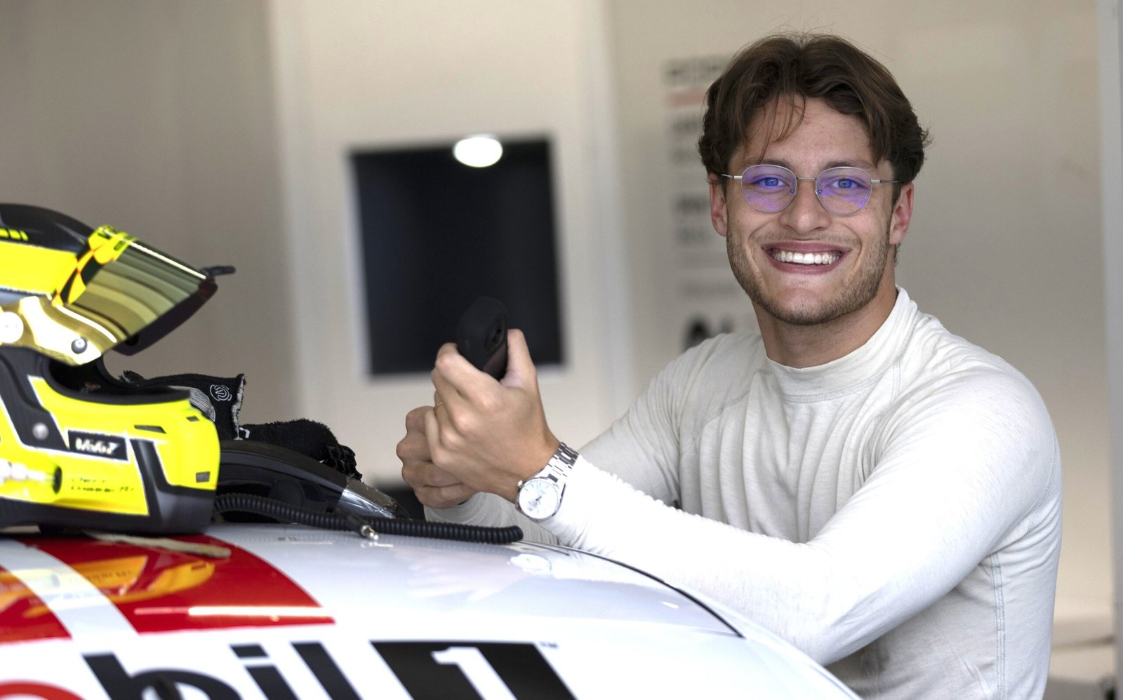 Jeff Giassi corre em Le Mans pela primeira vez