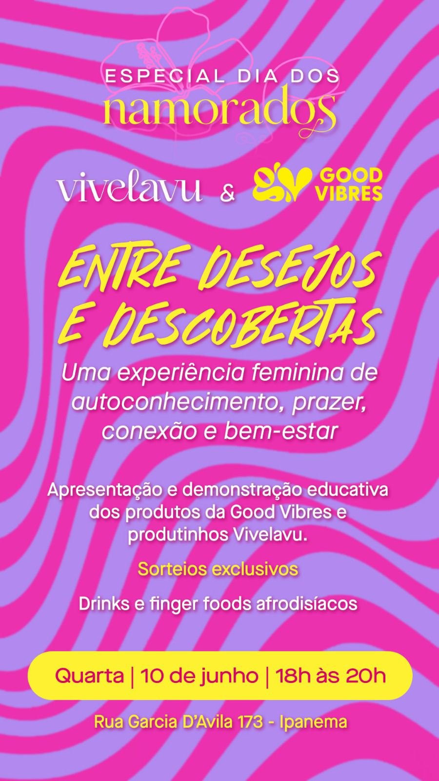Experiência ressignifica prazer no Dia dos Namorados