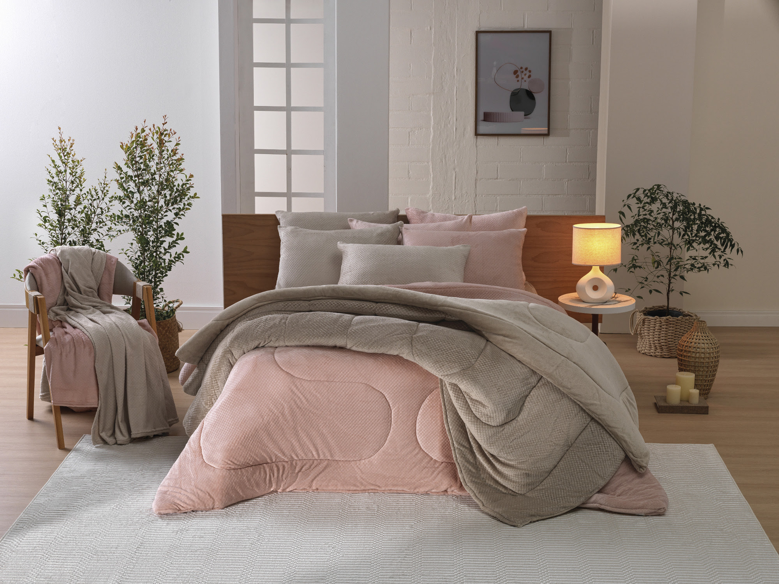 Cama de inverno aposta na microfibra