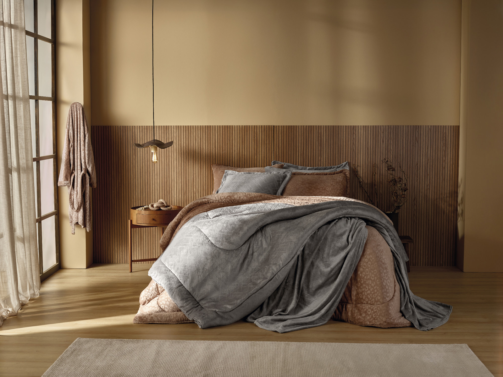 Cama de inverno aposta na microfibra