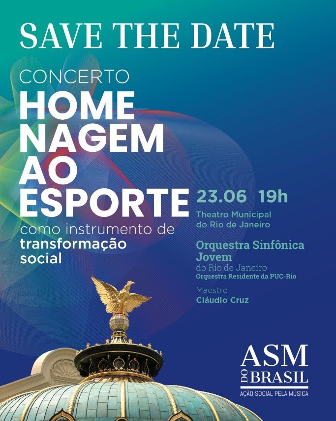 OSJRJ faz concerto em Theatro Municipal sobre esporte