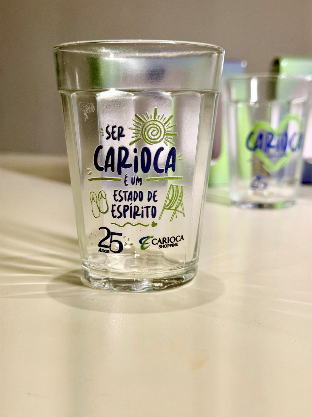 Shopping do Rio lança novos copos exclusivos