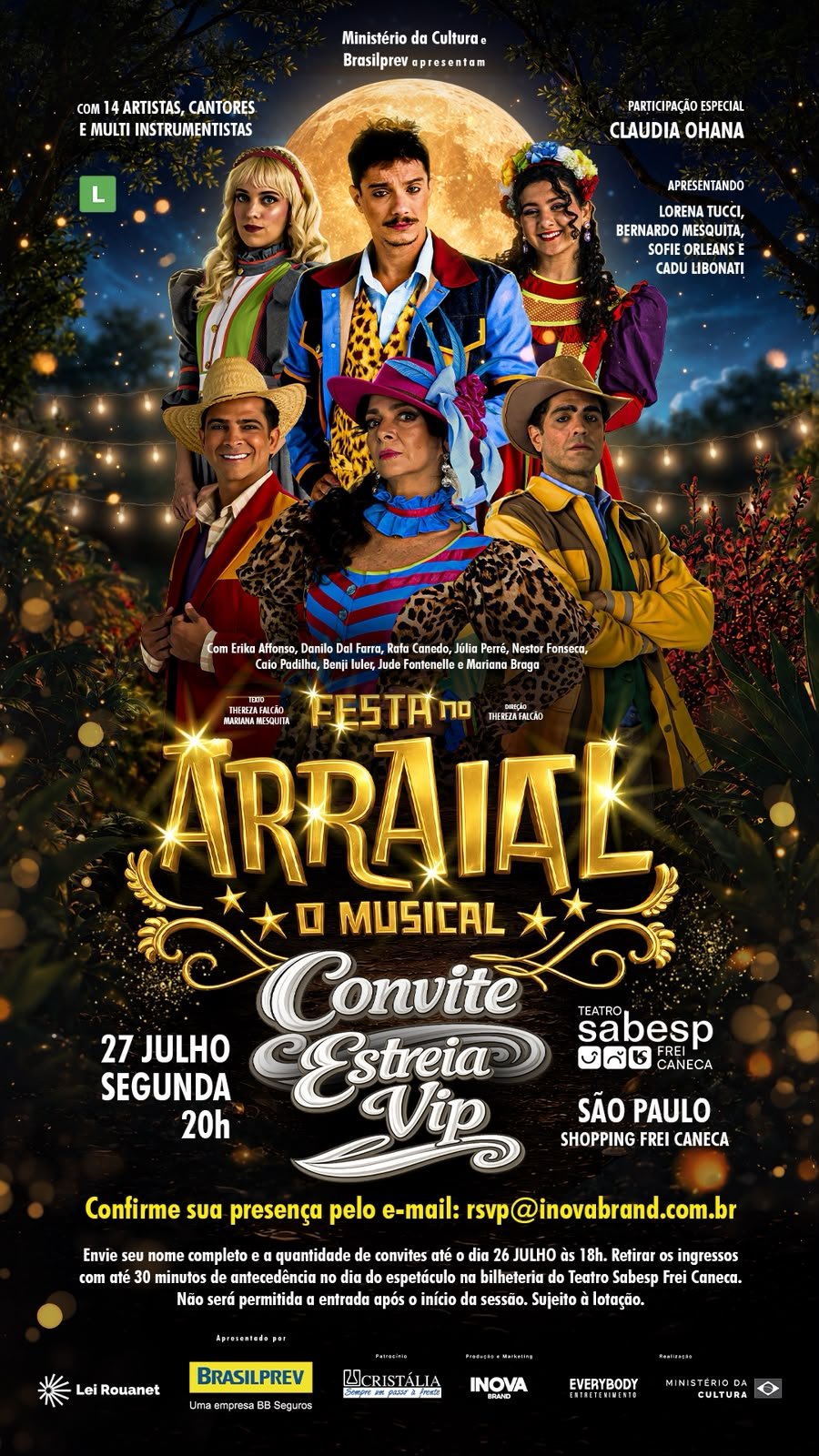 Festa no Arraial leva Shakespeare ao São João