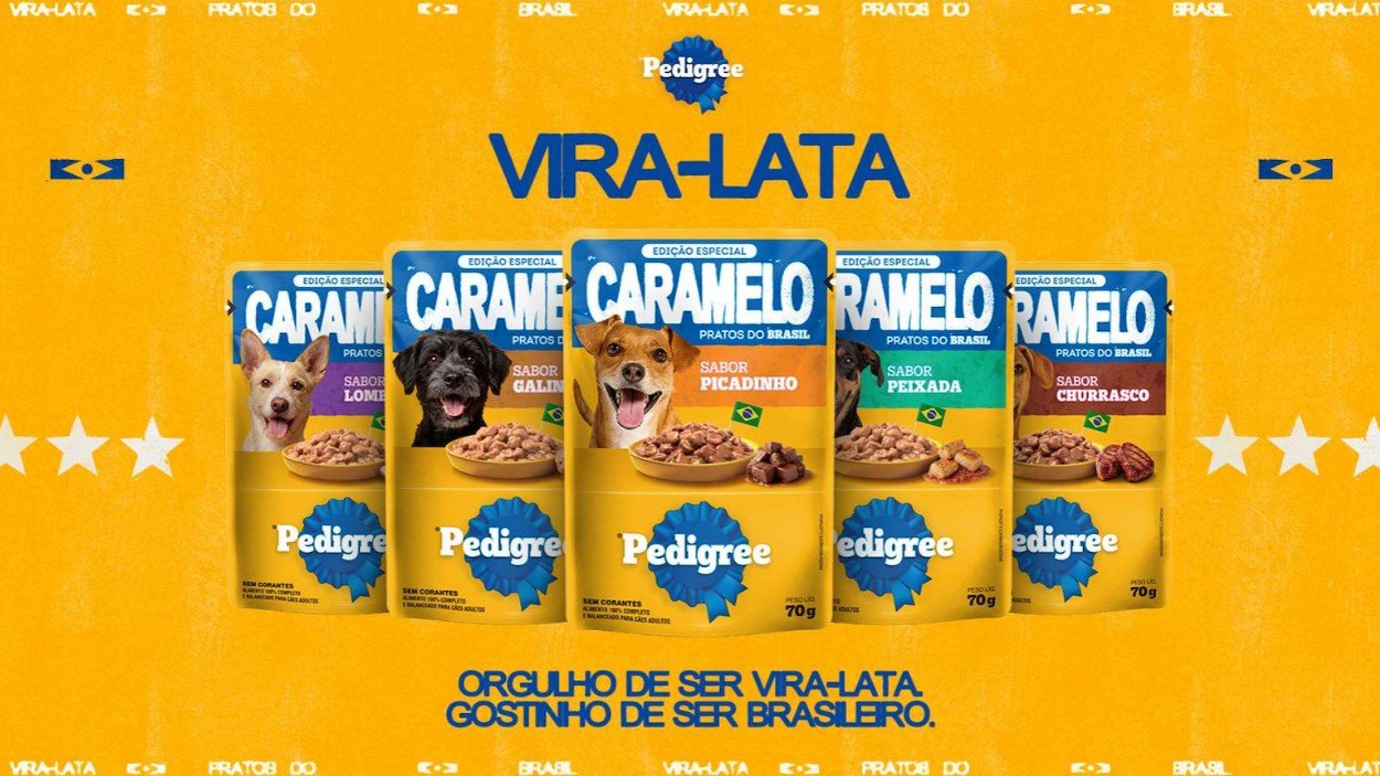 PEDIGREE aposta em sabores brasileiros para cães