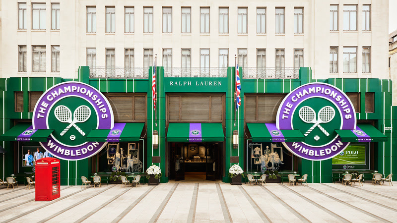 Ralph Lauren celebra nova fase em Wimbledon