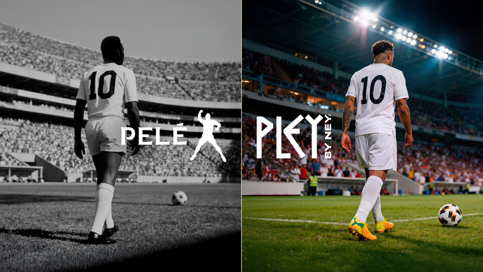 Campanha une Pelé e Neymar em filme inédito