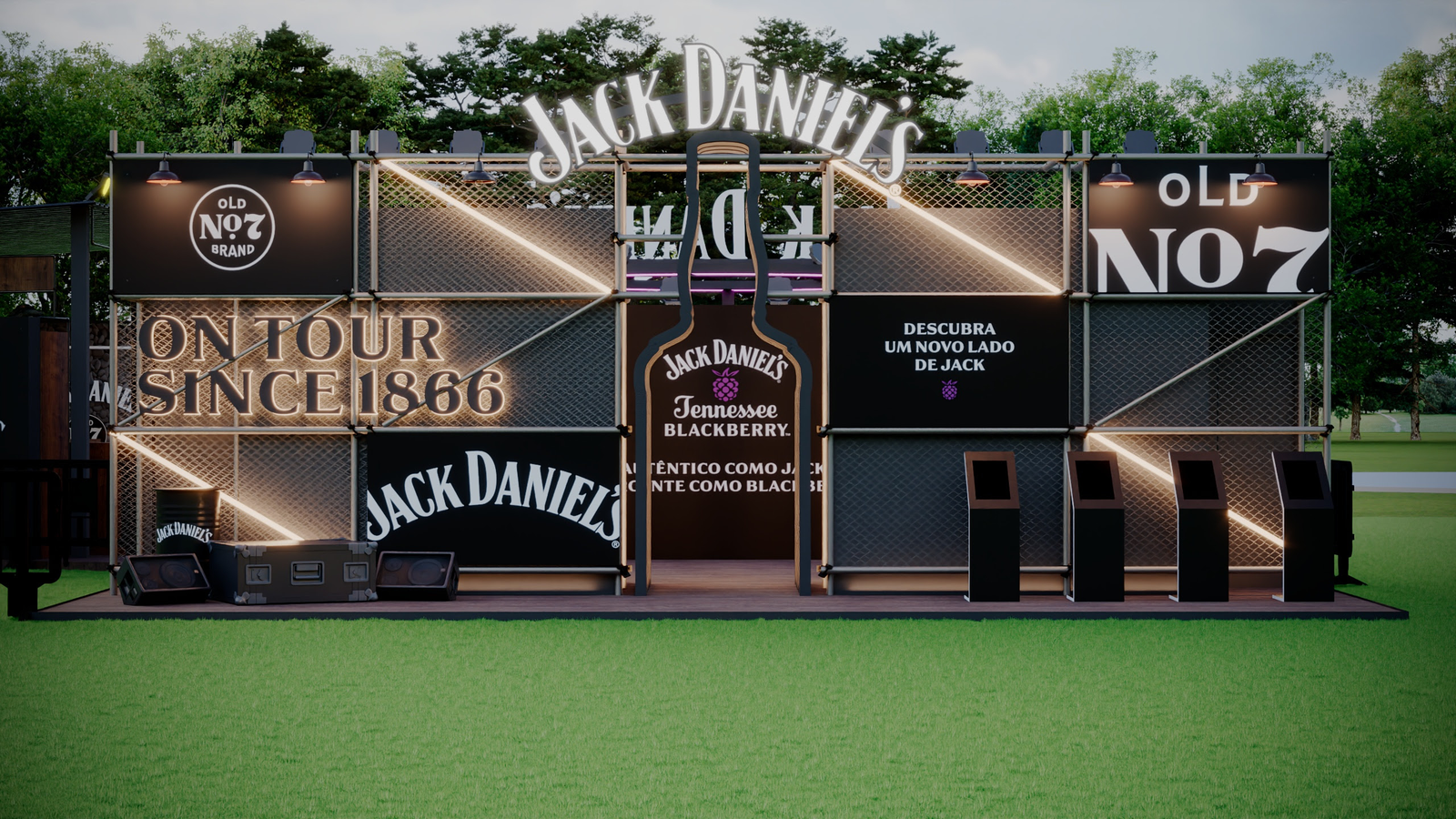 Jack Daniel’s aposta em experiência no João Rock