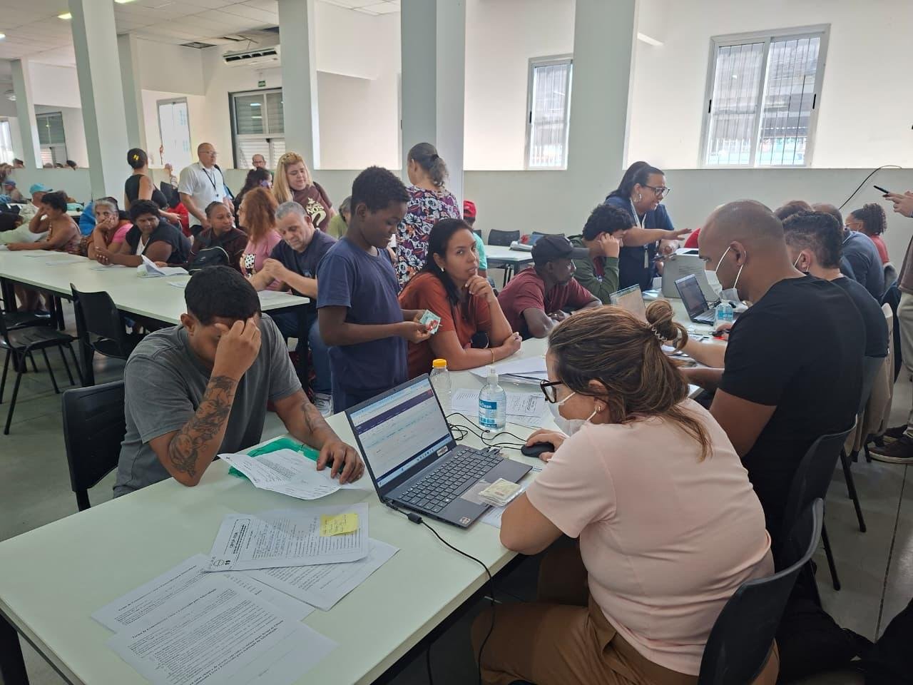 Parceria leva benefícios sociais à Central do Brasil