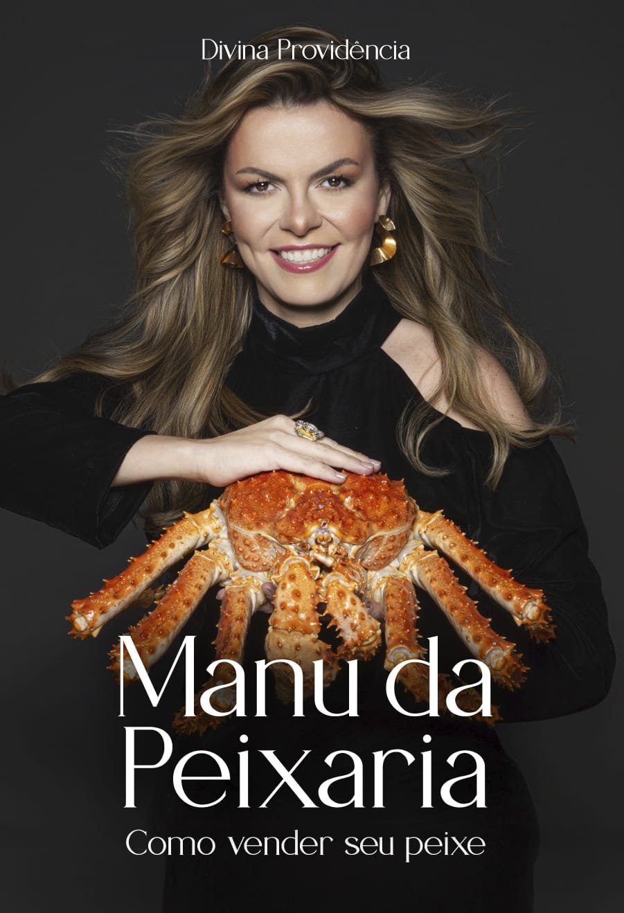 Manu da Peixaria compartilha trajetória em primeiro livro