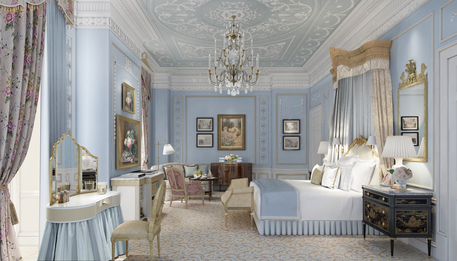 Suíte do The Lanesborough ganha novo design em Londres
