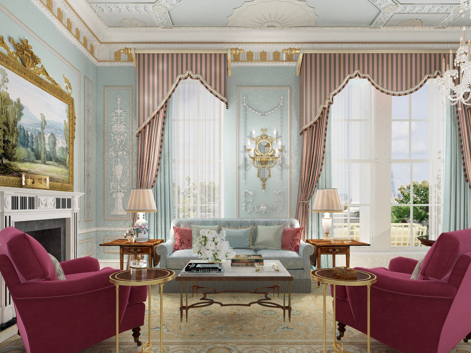 Suíte do The Lanesborough ganha novo design em Londres
