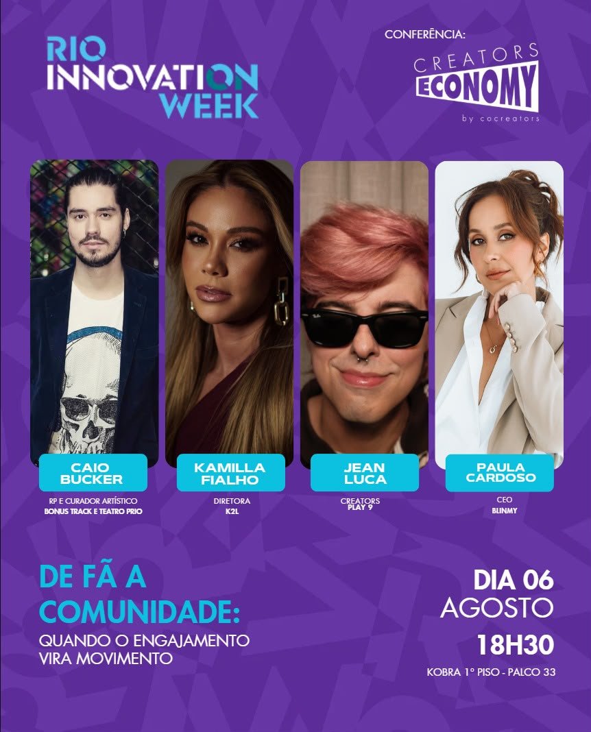 Paula Cardoso debate comunidades na Creator Economy