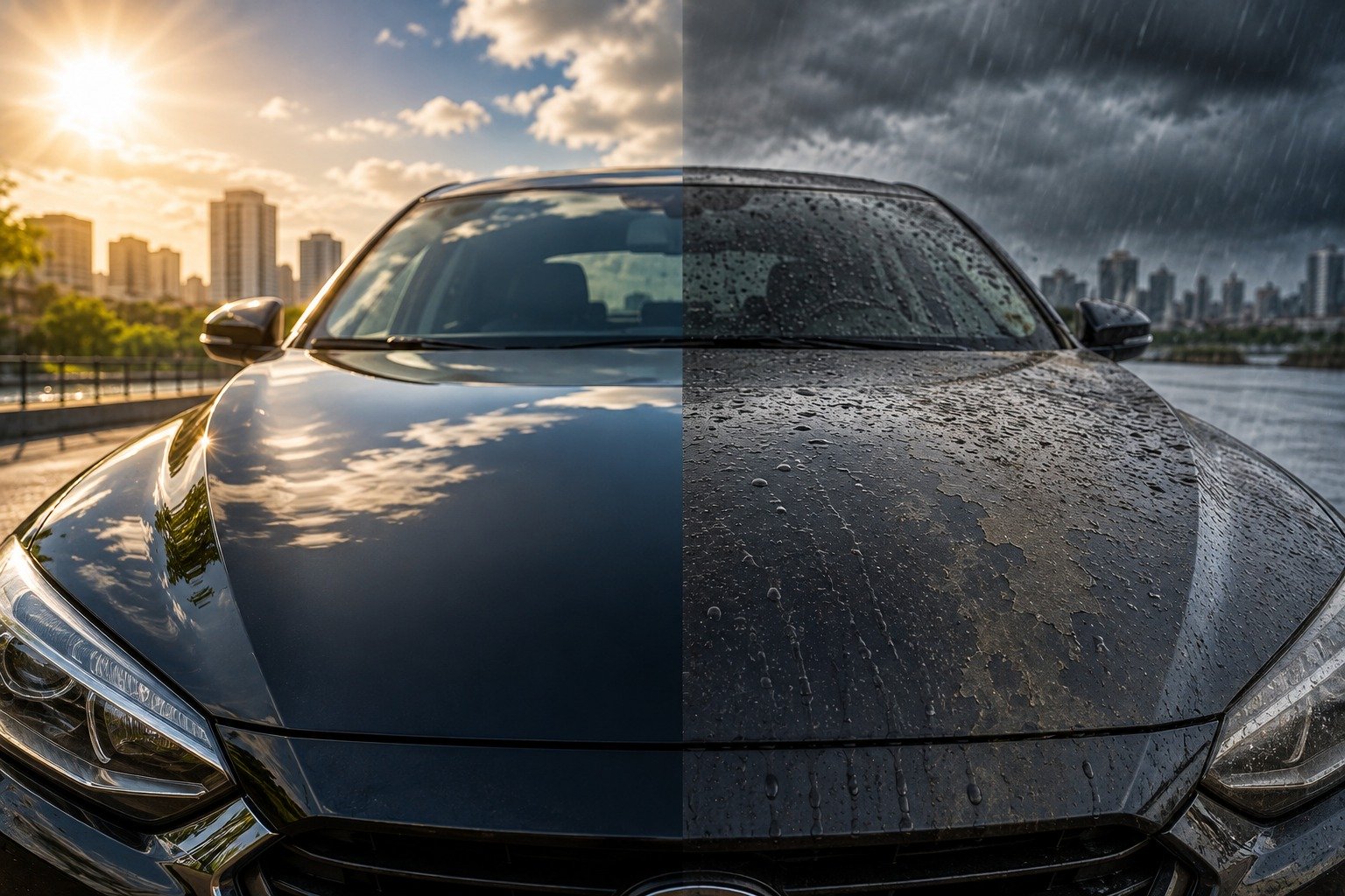 Como o El Niño pode danificar a pintura do carro