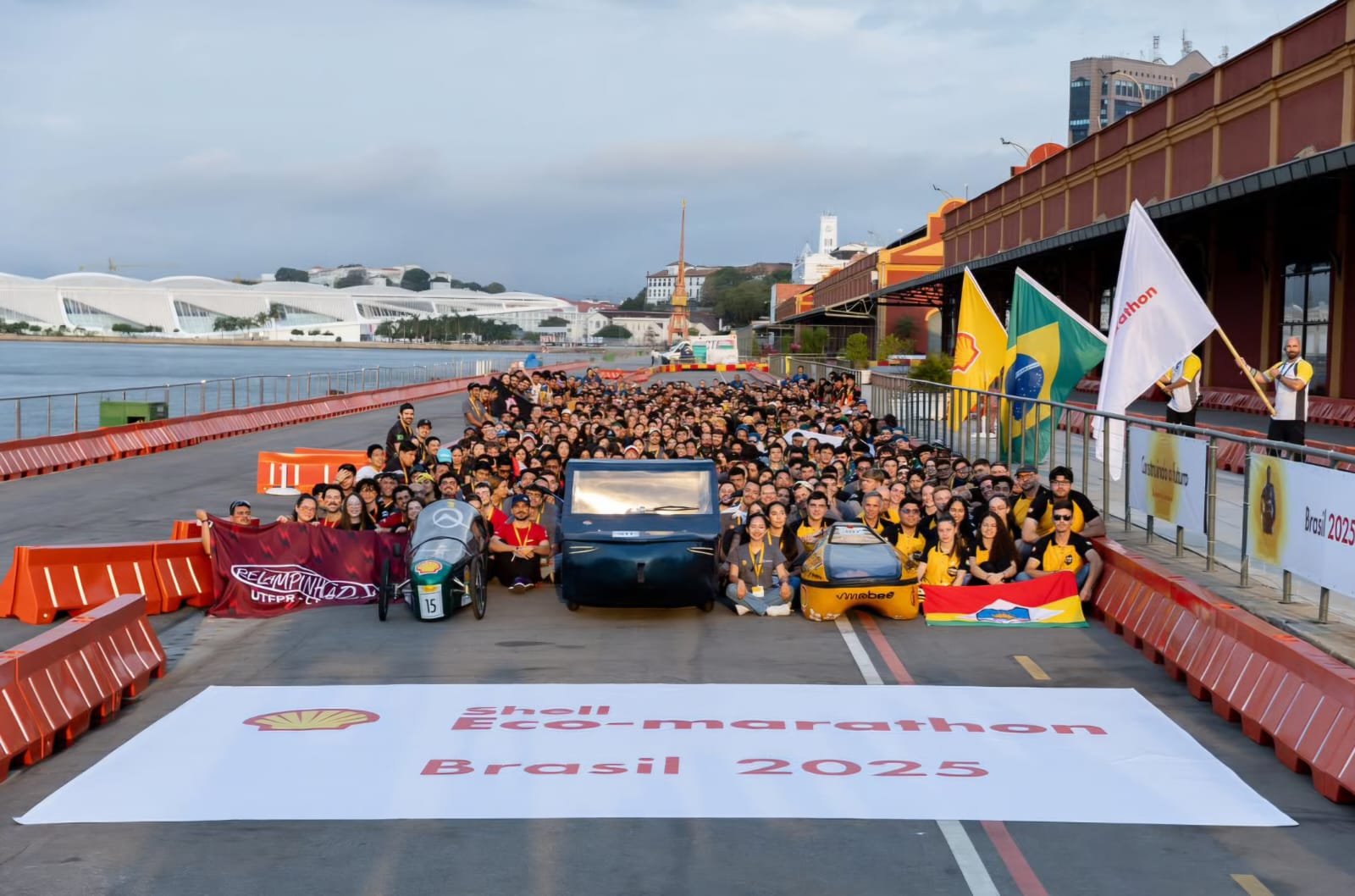 Pier Mauá sedia 10ª Shell Eco-marathon com equipes de 5 países