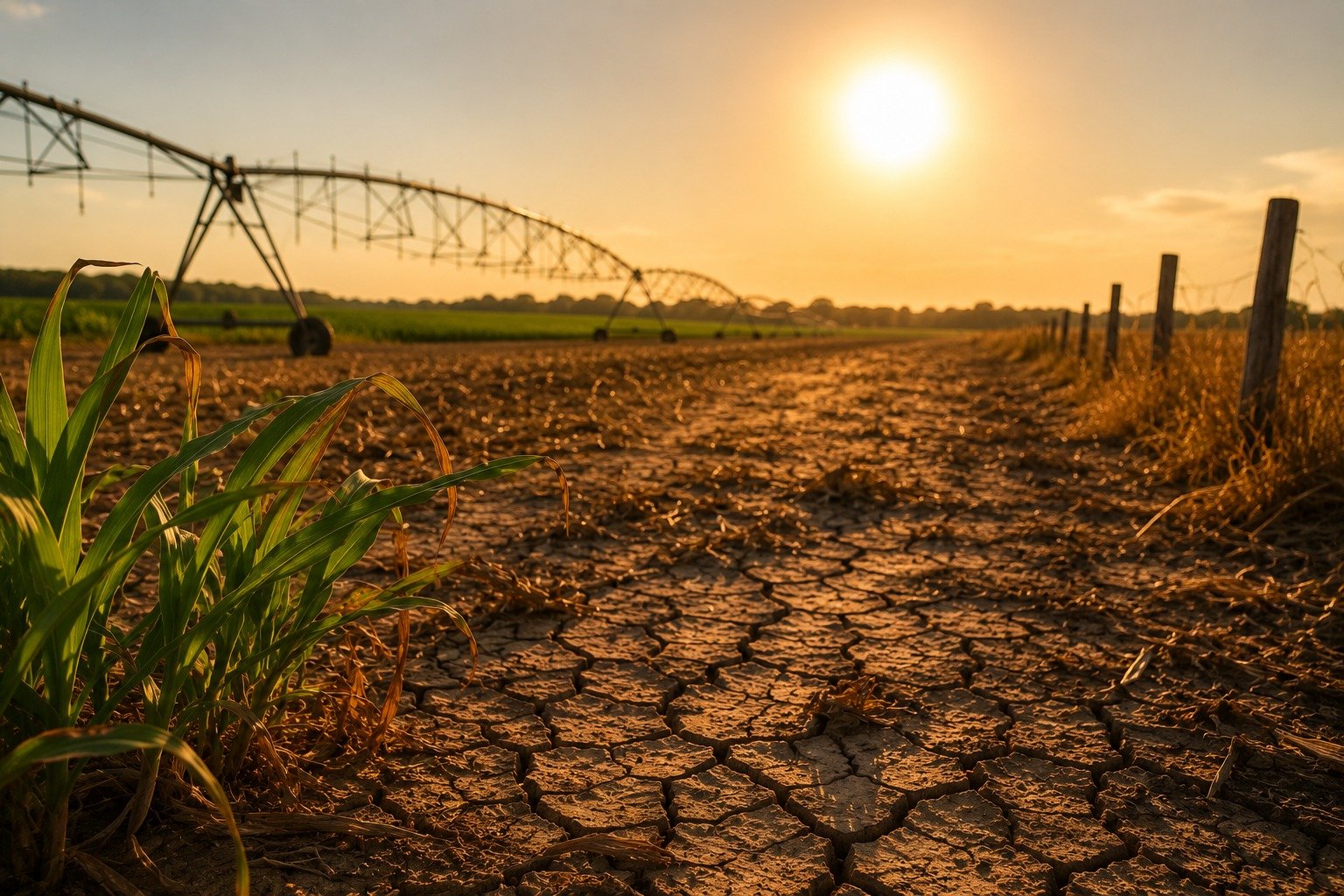 Calor de 40°C pressiona gestão de água e caixa no agro