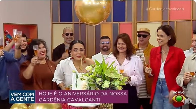 Gardênia Cavalcanti ganha homenagem especial na Band