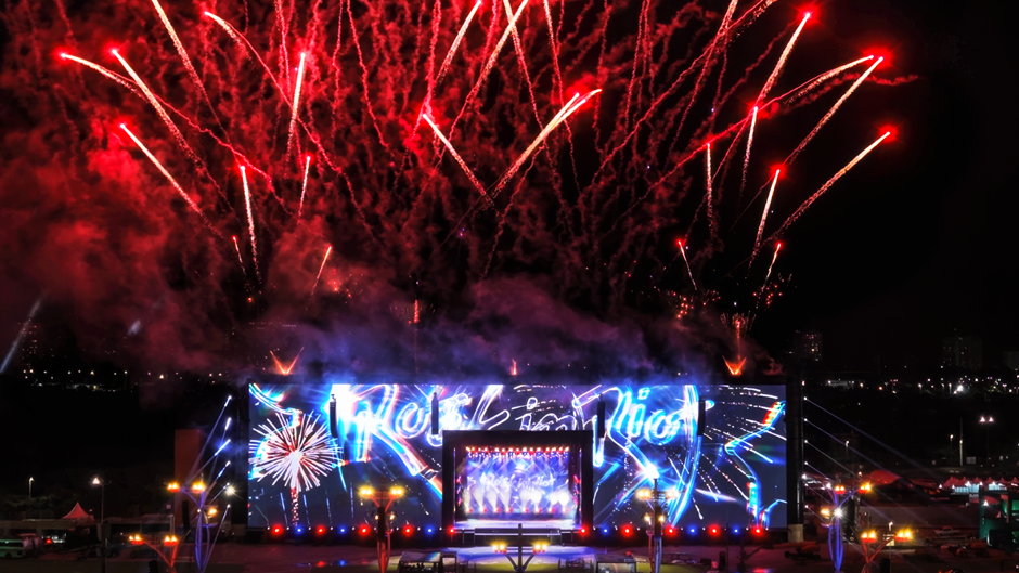 Palco Mundo é ligado a uma semana do Rock in Rio