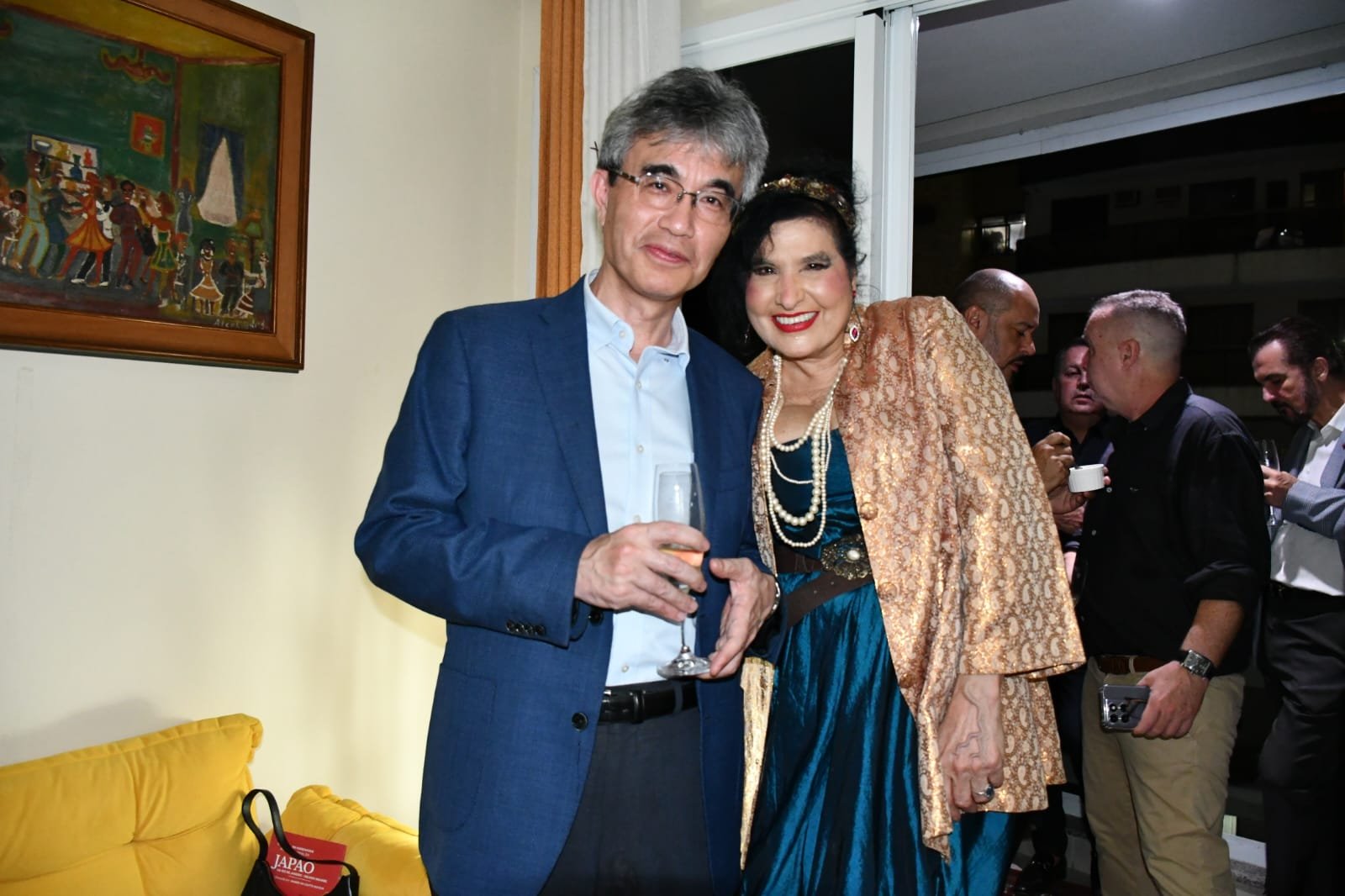Takashi Manabe recebe título no Rio