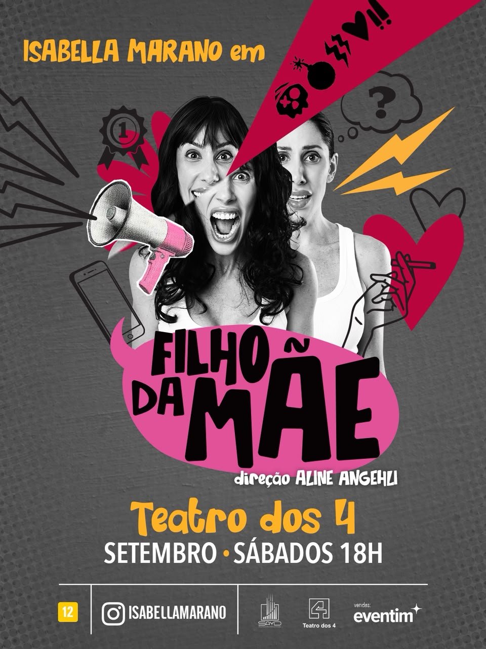 Maternidade em cena na Gávea