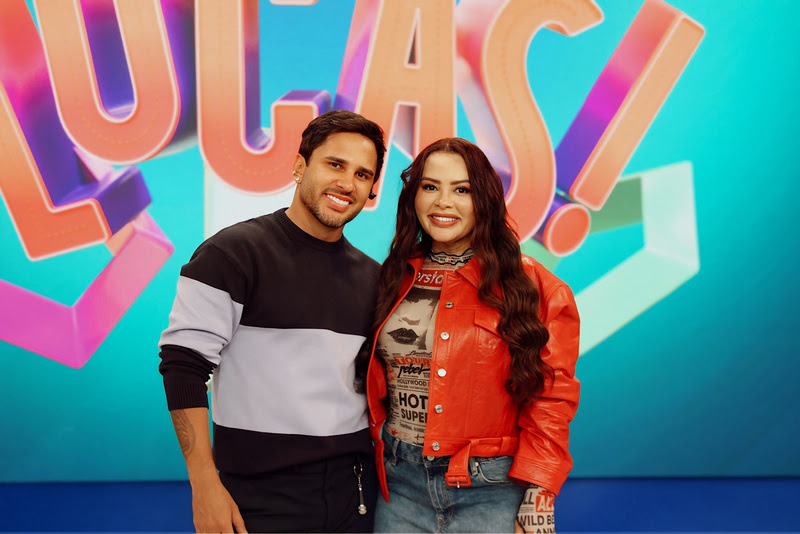 Márcia Fellipe participa do “Eita Lucas!” no SBT