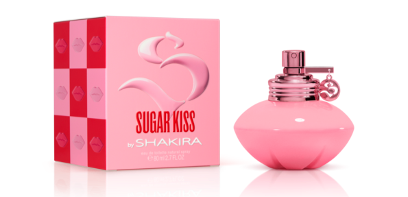 Shakira estreia perfume Sugar Kiss