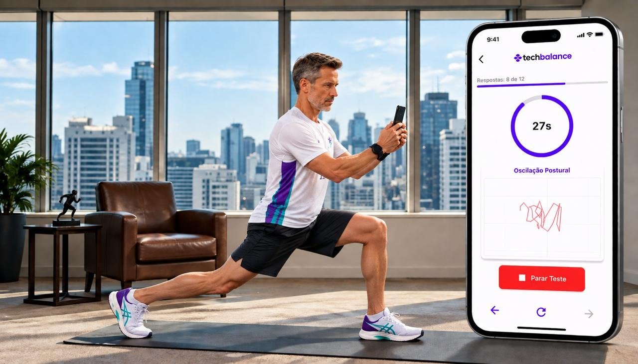 TechBalance aposta em tecnologia para ampliar a segurança de pessoas maduras no esporte