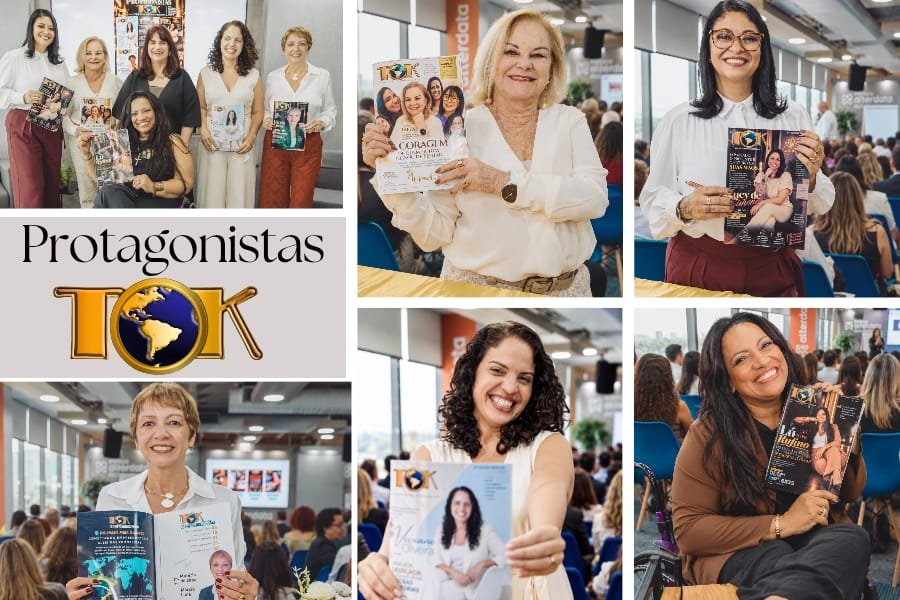 PROTAGONISTAS TOK REÚNE HISTÓRIAS INSPIRADORAS E LANÇA NOVAS CAPAS NO RIO
